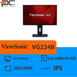 مانیتور استوک 22 اینچ ViewSonic مدلVG2248 .فروشگاه آنلاین کامپیوتر پایتخت(www.paytakht.co)