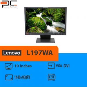 مانیتور استوک 19 اینچ Lenovo مدلL197wa.فروشگاه آنلاین کامپیوتر پایتخت (www.paytakht.co)