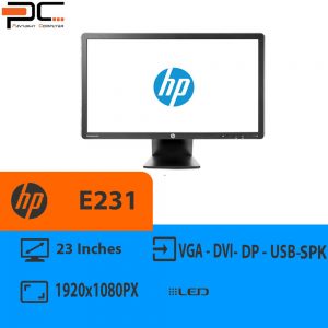 مانیتور استوک 23 اینچ hp مدلE231 فروشگاه آنلاین کامپیوتر پایتخت (www.paytakhtpc.ir)