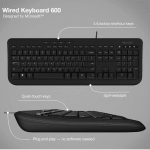 کیبورد استوک مایکروسافت Microsoft Keyboard 600